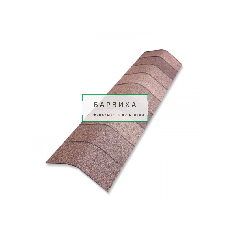 Гибкая черепица, коньково-карнизная